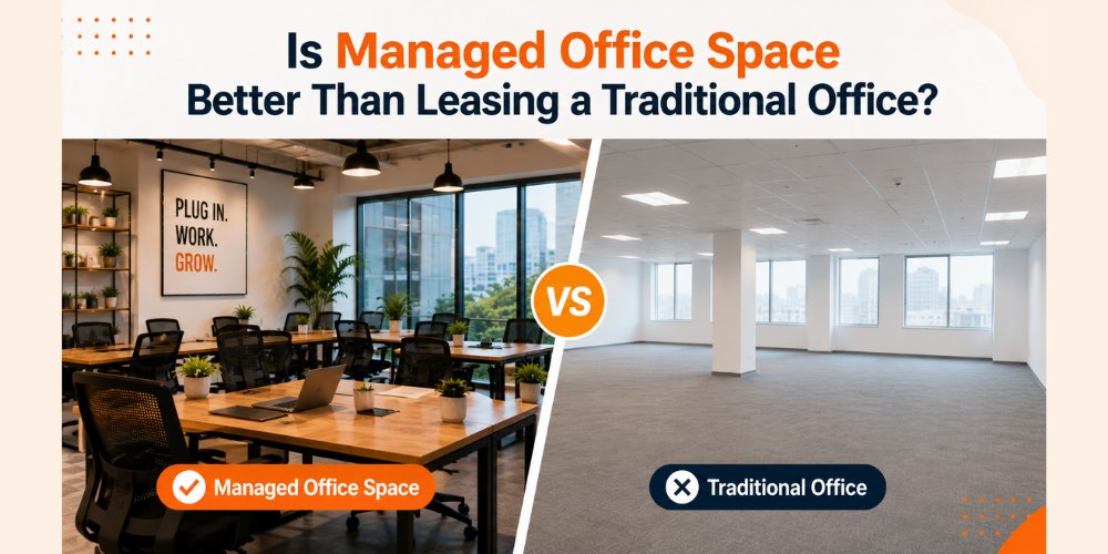 Is Managed Office Space Better Than Leasing a Traditional Office - Vibe Coworking Spaces