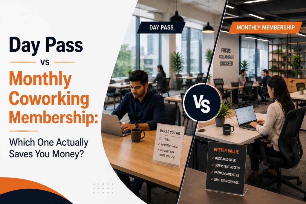 Day Pass vs Monthly Coworking Membership Which One Actually Saves You Money - Vibe Coworking Spaces